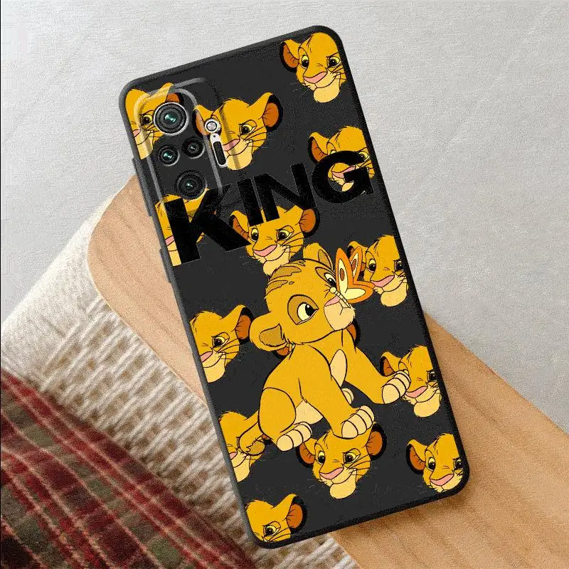 Чехол для телефона Disney The Lion King Xiaomi Redmi Note 7 8 T S 10 11 12 Pro ProPlus 13