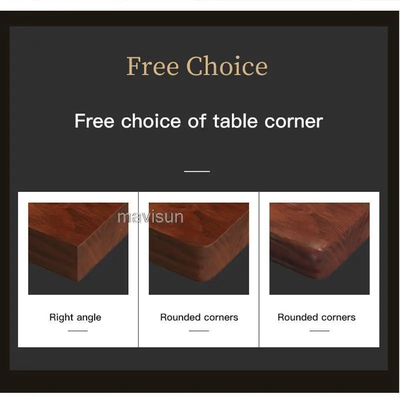 Обеденный прямоугольный стол из массива дерева в скандинавском стиле и железные