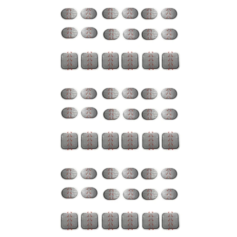 

Replacement Gel Sheet Pads for Abdominal Abs Toner Core Abs Workout Toning Belt 18 Sets