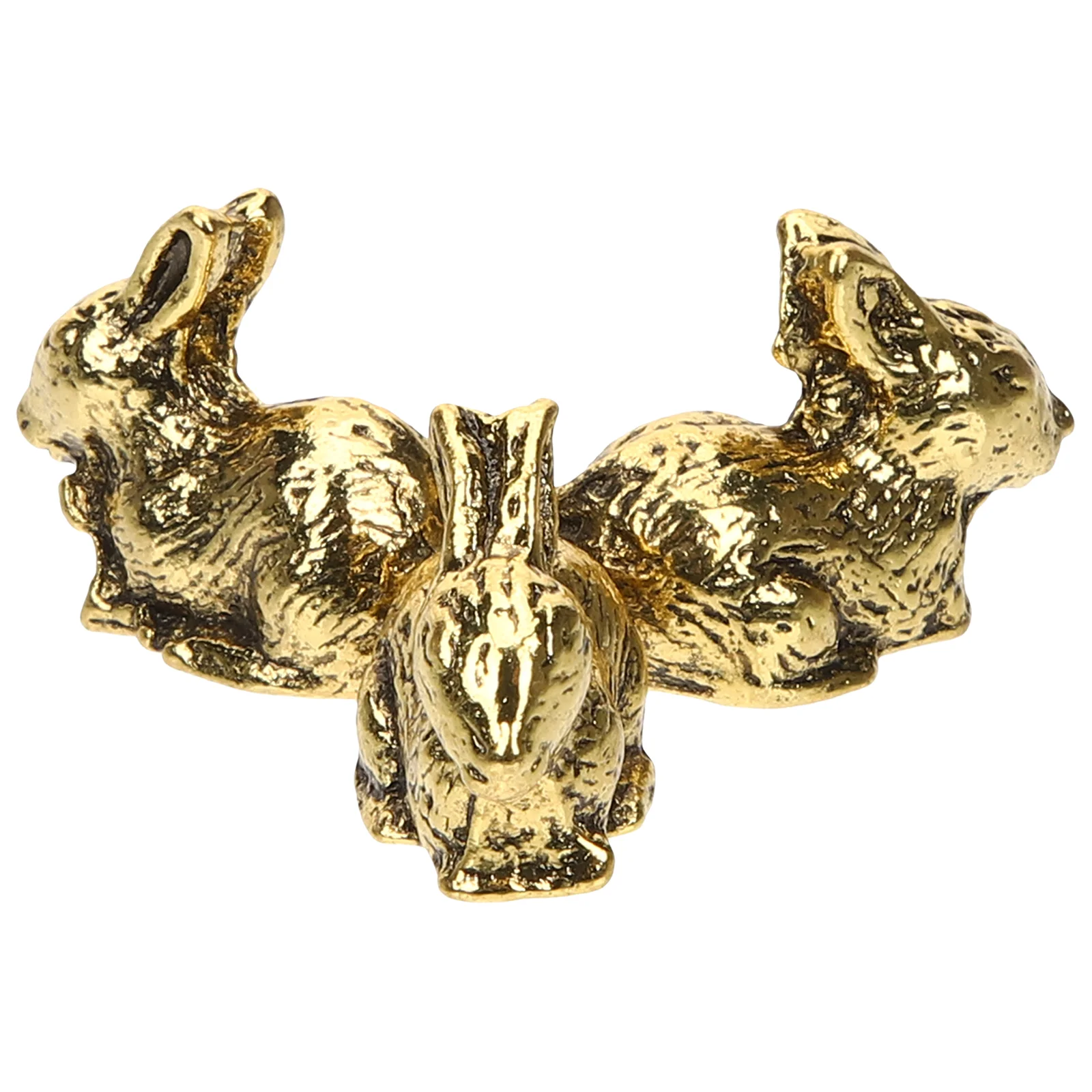 

Настольные подставки Topper, демонстрационная стойка, металлическая статуя кролика из алюминиевого сплава, подставка для дисплея для офиса