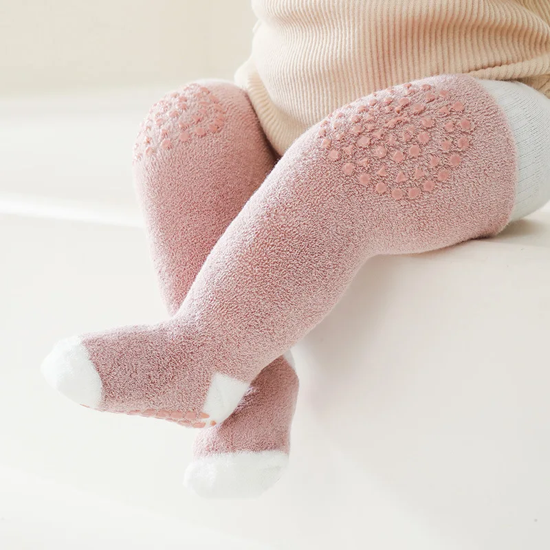 

Новинка, зимние женские утолщенные хлопковые гольфы для мальчиков и девочек, противоскользящие детские теплые полотенца