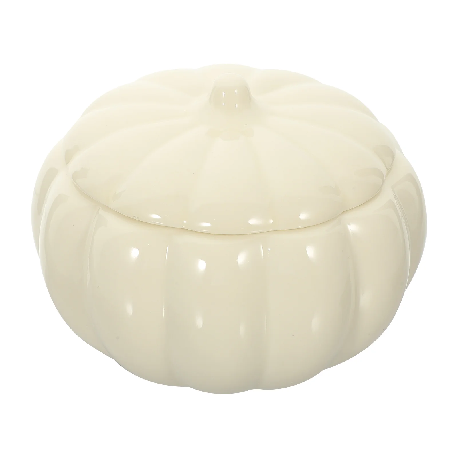 

Jar Pumpkin Ceramic Candy Tea Canister Sugar Halloween Bowl Holder Container Storagejars Cookie Condiment Bean Boxdish Light