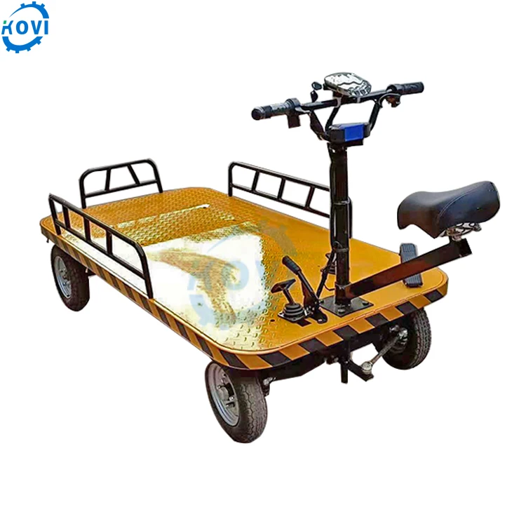 

Electric warehouse transportation flat cargo tricycle trolley price