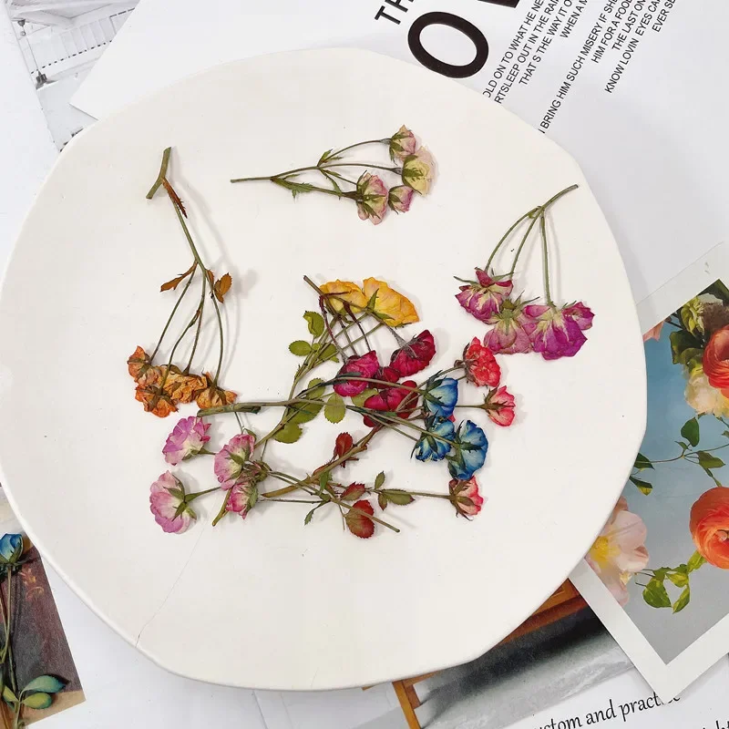 

Мини-розы из ротанга NYAConfetti, 12 шт.