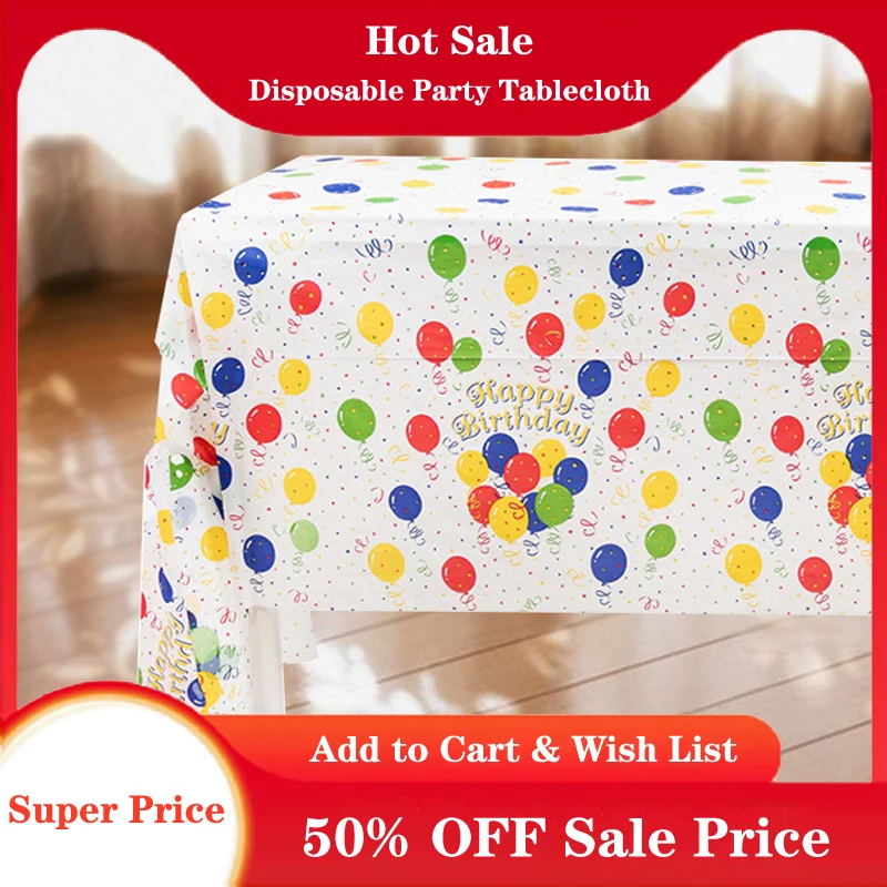 

Одноразовая праздвечерние чная скатерть в горошек, цветная скатерть в стиле Ins для пикника, праздника, карнавала, дома, вечеринки, дня рожден...