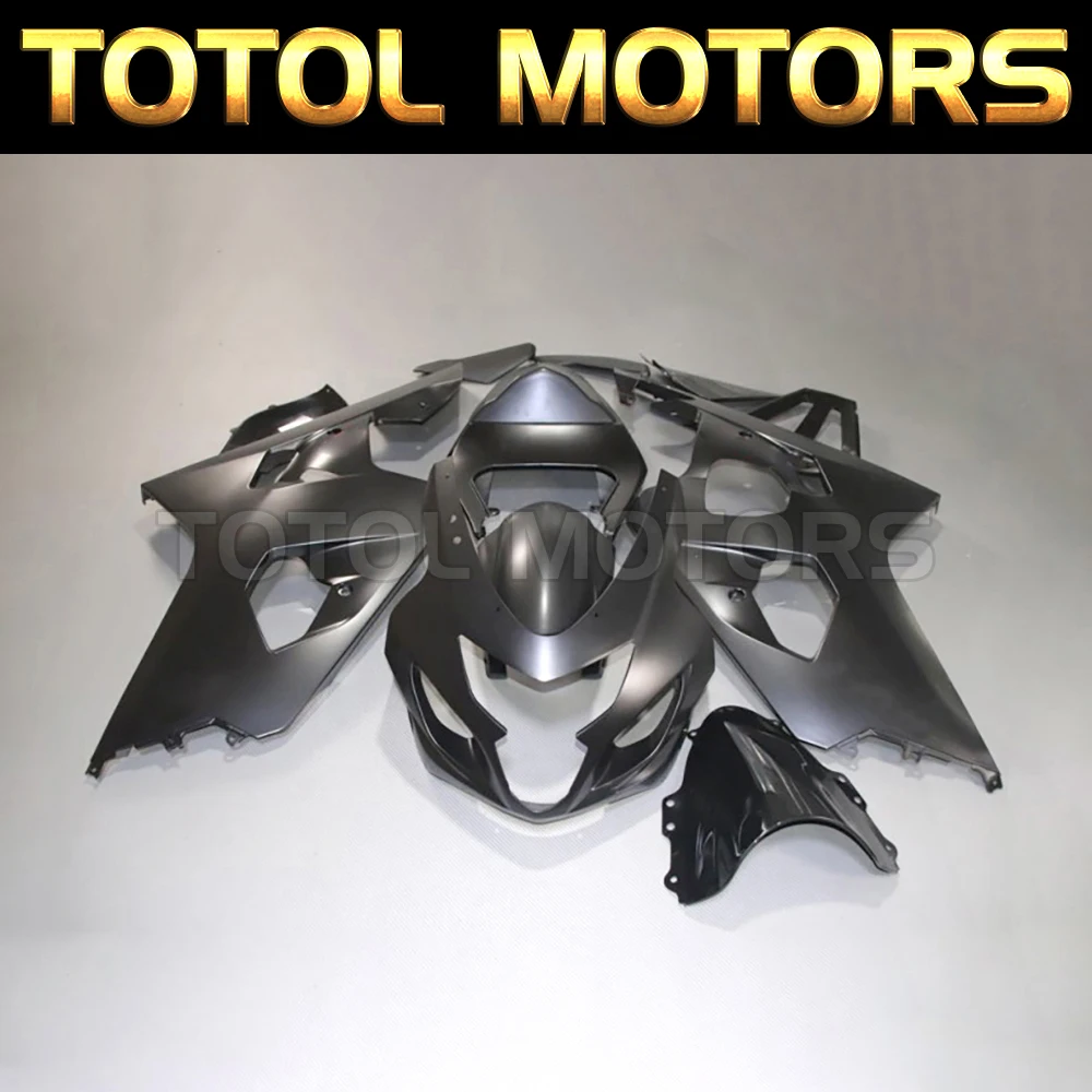 

Motorcycle Fairings Kit Fit For gsxr600 750 2004 2005 Bodywork Set High Quality ABS Injection NEW Black