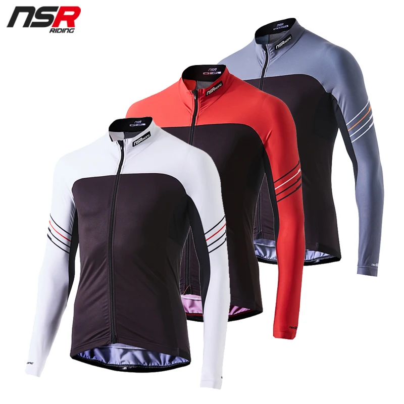 

2022 Kore NSR Breathable Men's Cycling Jersey Long sleeve set MTB Autumn Bike Clothing Maillot Ropa Ciclismo Hombre Bicycle Wear