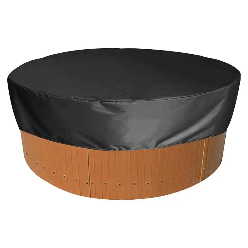 Складной круглый чехол для бассейна непромокаемый пылезащитный чехол для бассейна для детей пылезащитный брезент для домашних животных ак...