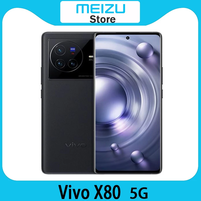 Смартфон VIVO X80 6 78 дюйма MTK9000 4 нм 8 ядер 50 МП 80 Вт Super Charge 4500 мА · ч Android 12 OTA - купить по