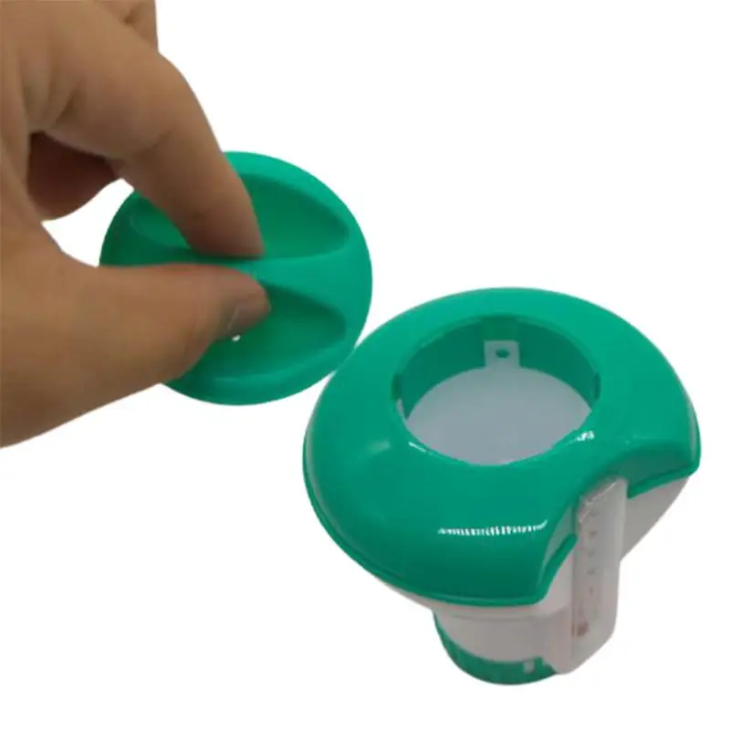 Плавающий дозатор хлора для бассейна с термометром автоматическая коробка