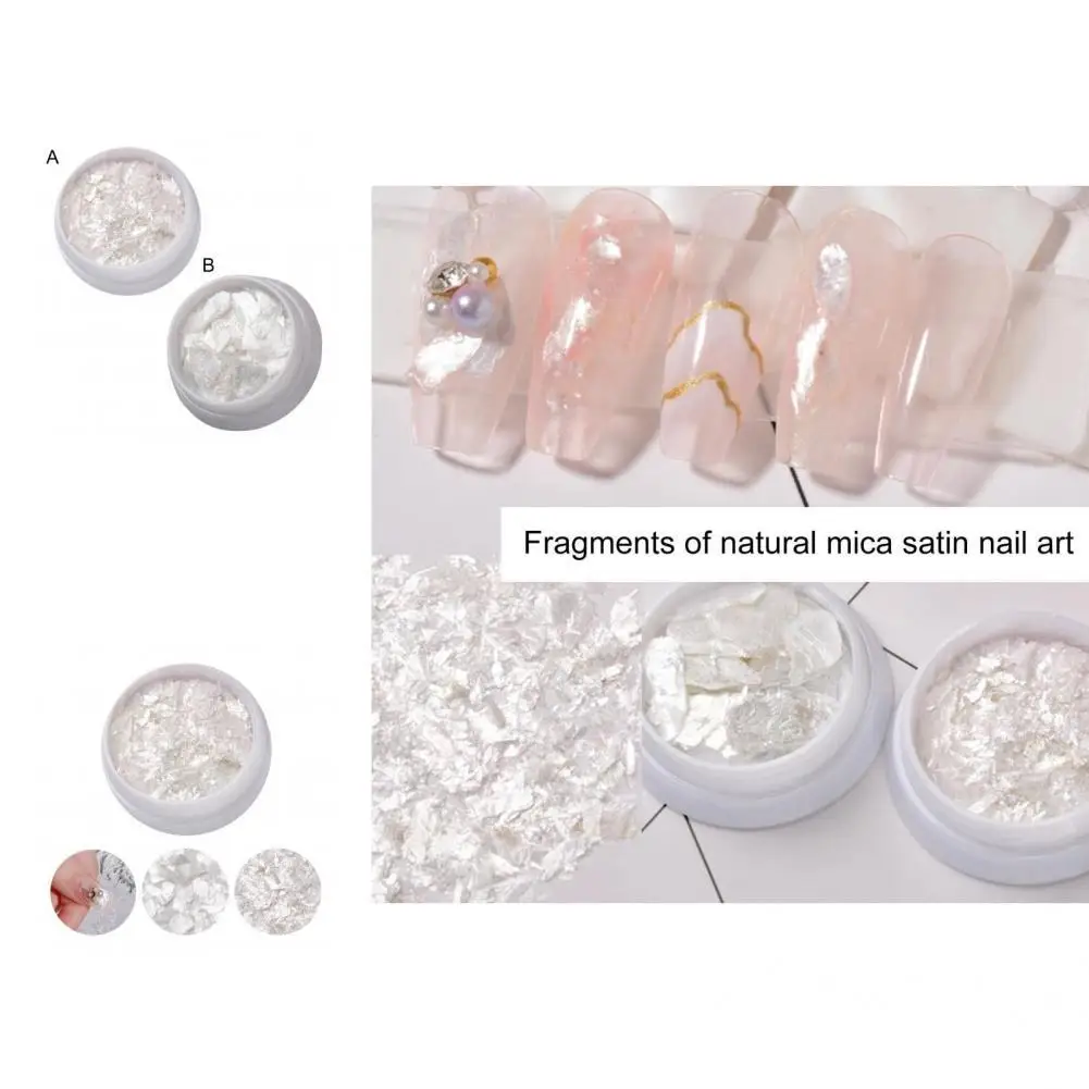 

Practical 1 Box Useful Smooth Soft Manicure Decor Universal Nail Decor Anti-fall Makeup Accessories