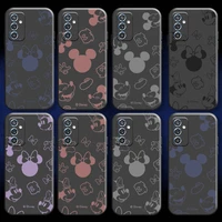 bandai mickey and minnie mouse for huawei p20 p30 lite pro phone case protect liquid silicon coque back silicone cover funda
