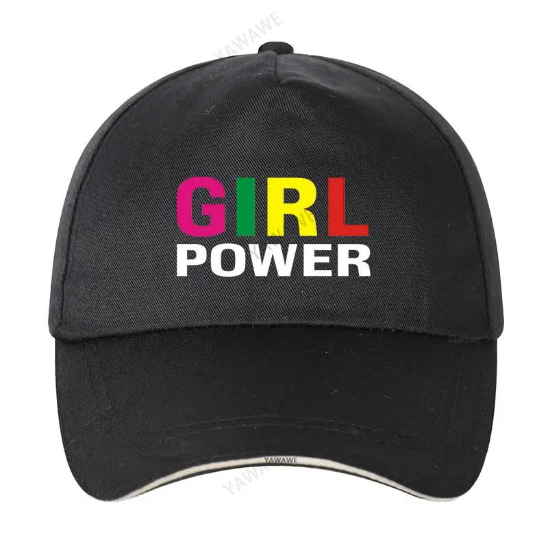 

brand Baseball Caps hat black men Baseball Caps GIRL POWER Man Women Summer Hat