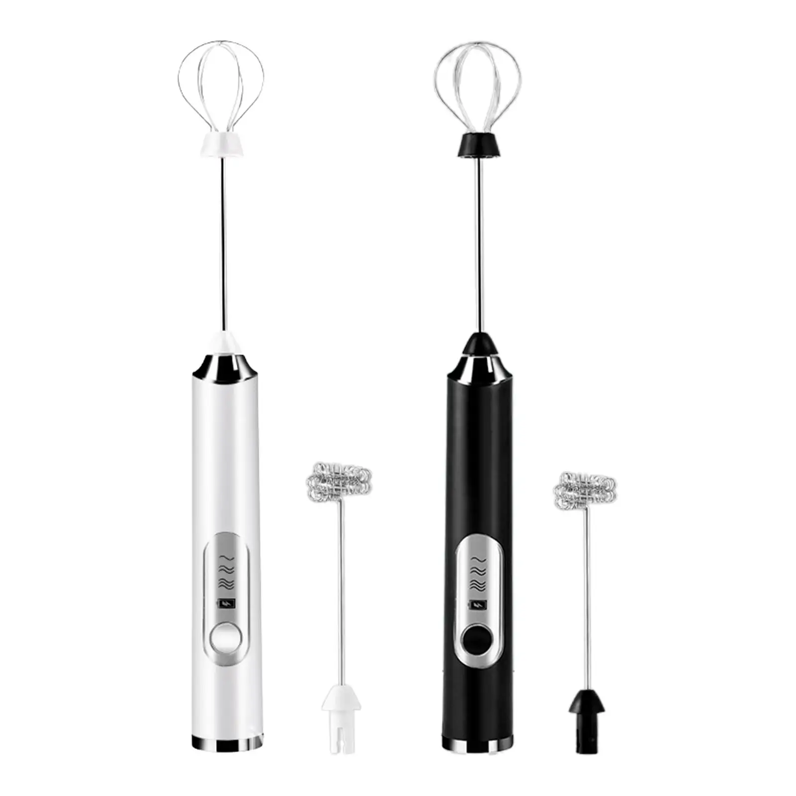 

USB Charging Milk Frother Egg Beater Whisk Foam Maker Portable for Travel