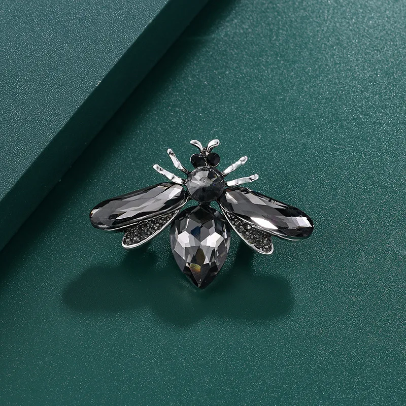 Женская модная брошь в виде пчелы со стразами роскошные изысканные ювелирные