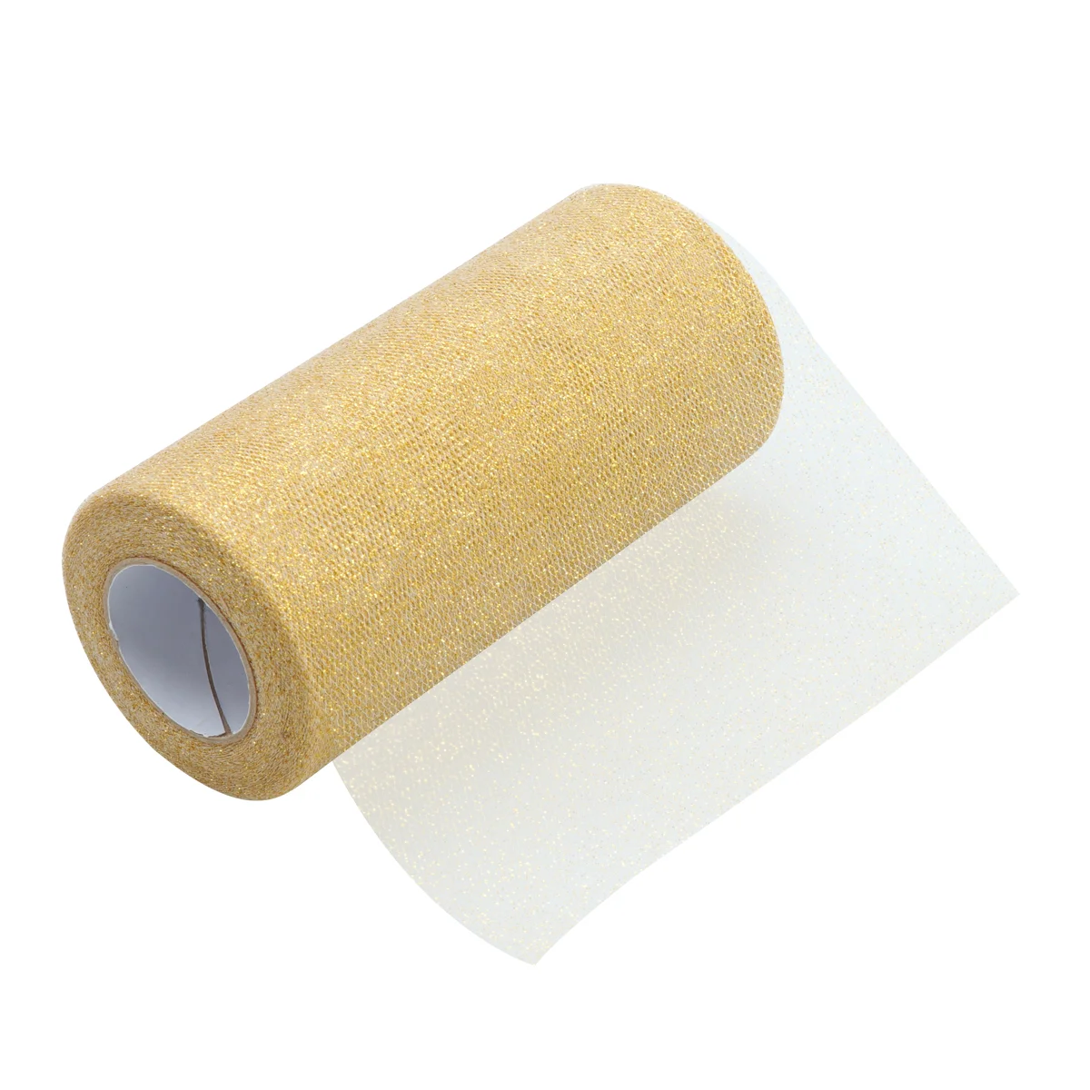 

Glitter Tulle Roll 6 Inch 25 Yards Sparkling Tulle Ribbon Roll Tulle Spool ( )