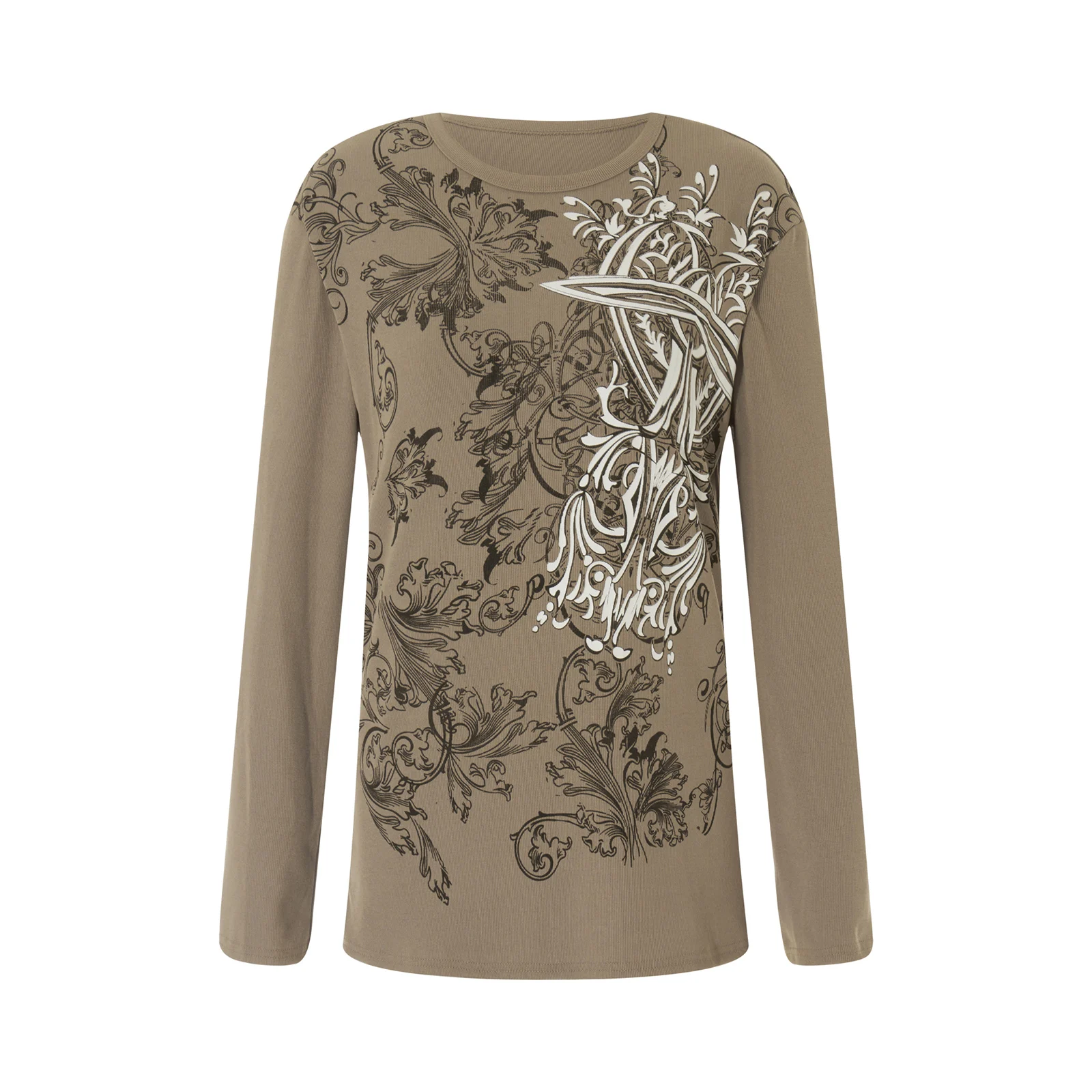 Lamuusaa Винтажные женские футболки с графическим принтом