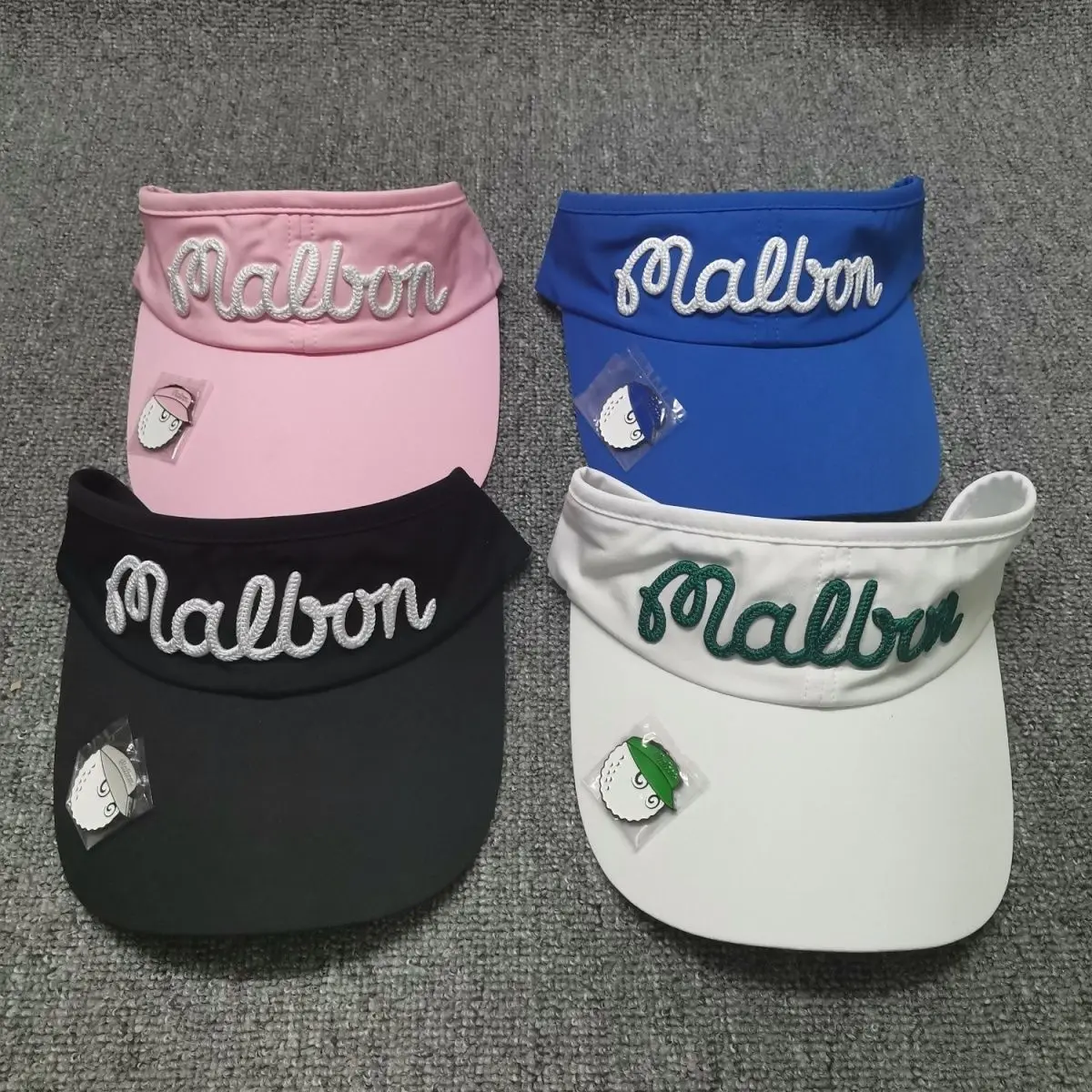 Women's Golf cap Topless Sun Protection Hat Outdoor Letter Ball Hat with Mark