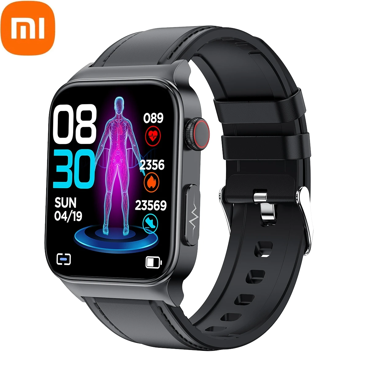 

Xiaomi Blood Glucose Smart Watch ECG Monitoring Blood Pressure Body Temperature Smartwatch Men IP68 Waterproof Fitness Tracker