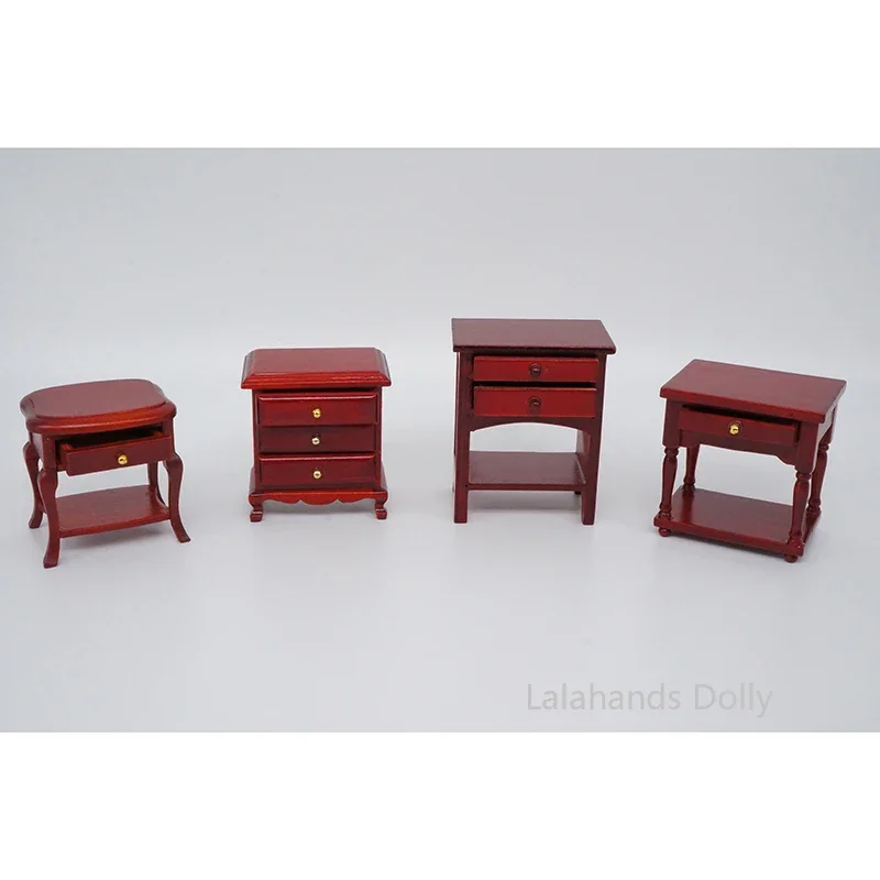 Карманный мини-кукольный домик из массива дерева в масштабе 1:12 модель украшения