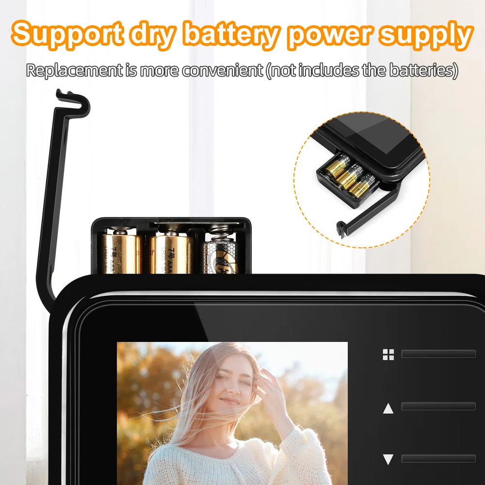 WSDCAM видео глазок дверной звонок камера 2 4 дюймов ЖК ИК Ночное Видение глаз