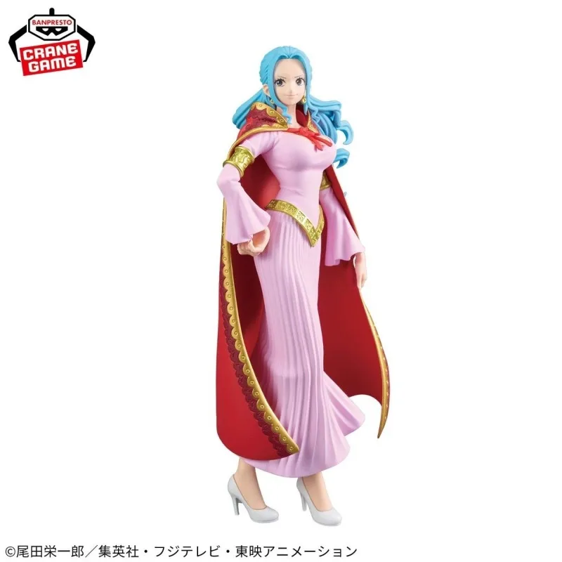 Фото Фигурка Bandai Dxf The Grandline Series Special One Piece Nefeltari Vivi, аниме-модель, коллекционная игрушка в коробке, подарки №3