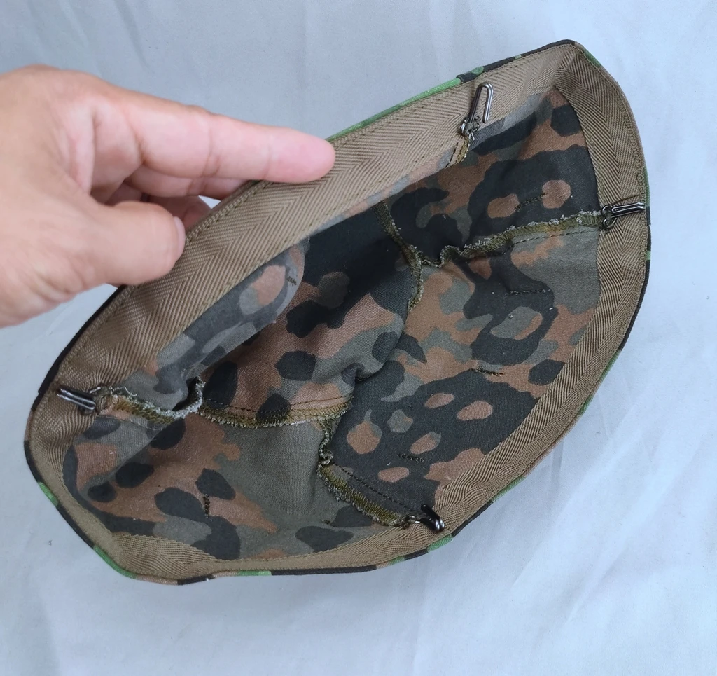 Armyshop2008 WW2 немецкая камуфляжная Крышка для шлема FALLSCHIRMJAGER мотошлема M38 - купить по