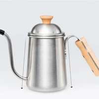 650ml camping hand brewing coffee pot outdoor household ear hanging coffee long mouth pot fine mouth pot hand brewing pot