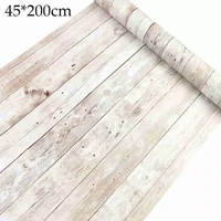 3d self adhesive panels wood grain wall paper furniture stickers living room bedroom walls home decoration wallpapers