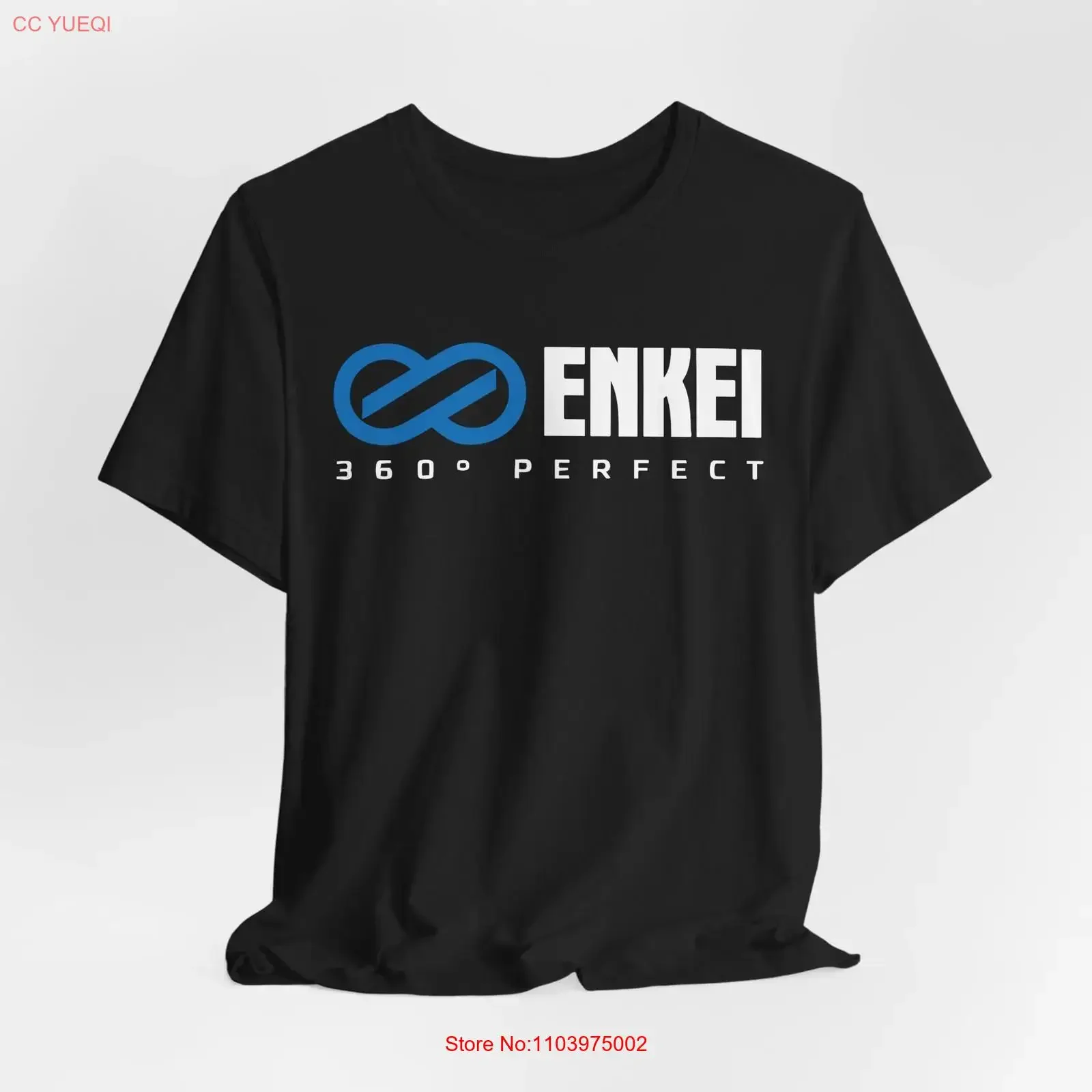 Фото Новая классическая футболка Enkei JDM UJM Boso, черная, темно-синяя, размеры S-5XL, винтажная, с эффектом потертости, для повседневной носки, слегка повседневная, комфортная, мягкая. №1