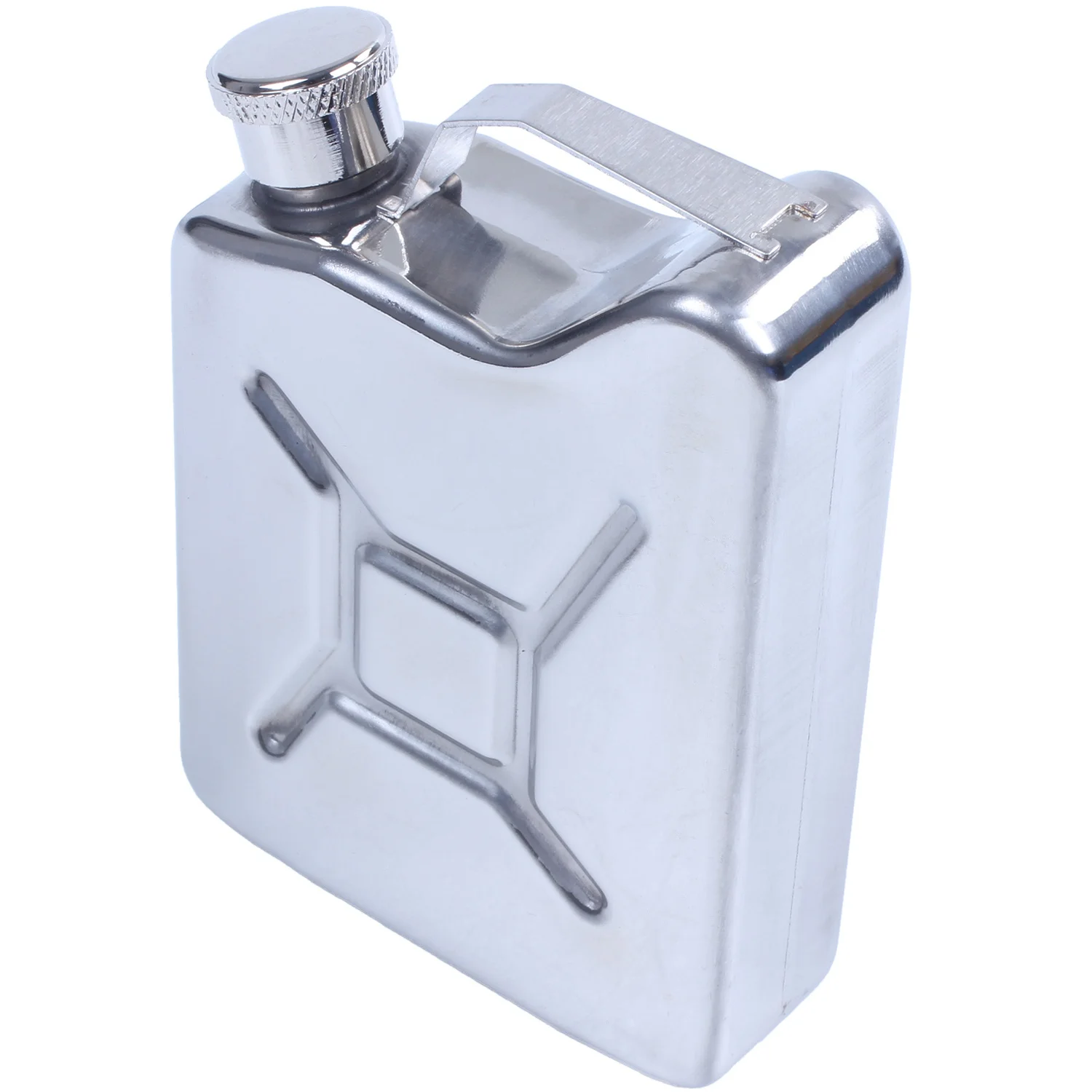 

Mini Stainless Steel 5oz Hip Flask Liquor Whiskey Alcohol Fuel Gas Gasoline Can