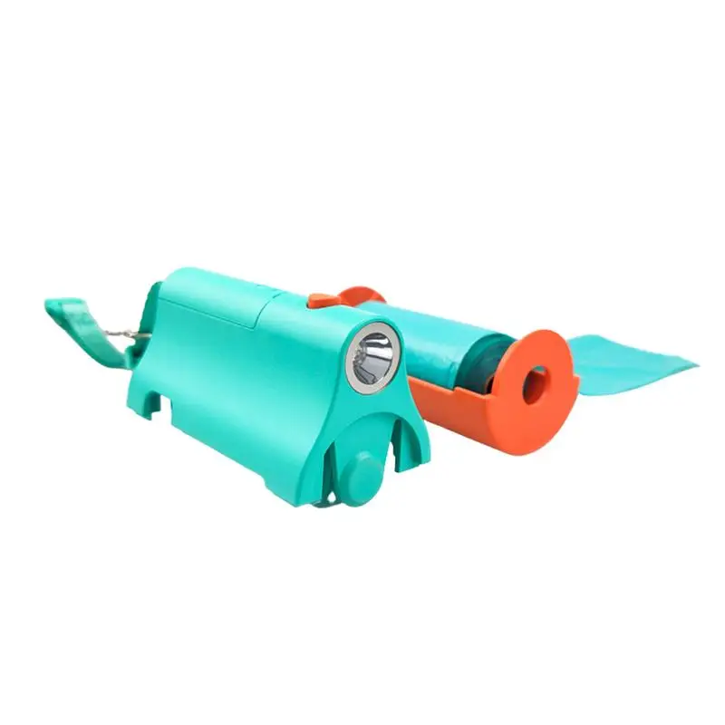 

Dog Waste Bag Dispenser Dog Poop Bags Dispenser With Flashlight Doggie Bags Holder For Leash With Leak-Proof Dog Waste Bags Dog