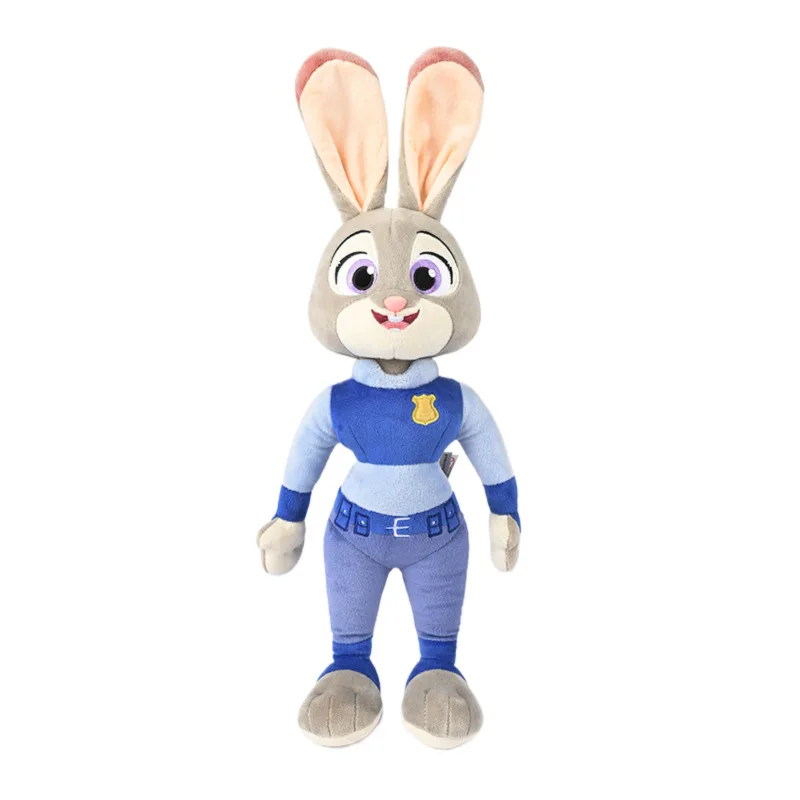 Фото Мягкий плюшевый брелок Zootopia: Джуди Хоппс и Ник Вайлд, подвеска для сумки, украшение для рюкзака №3