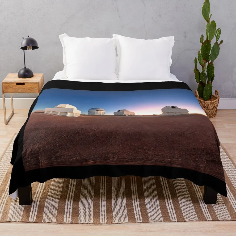 Телескопы на Серро Тололо Чили (C057/6853) Плед Забавный подарок Одеяла для спального