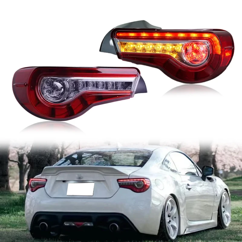 Задние фонари в сборе для Toyota 86 GT Subaru BRZScion FR-S 2012-2020 DRL последовательный указатель поворота задний фонарь автоаксессуары (art.: 3920d405db280) - 3920d405db280