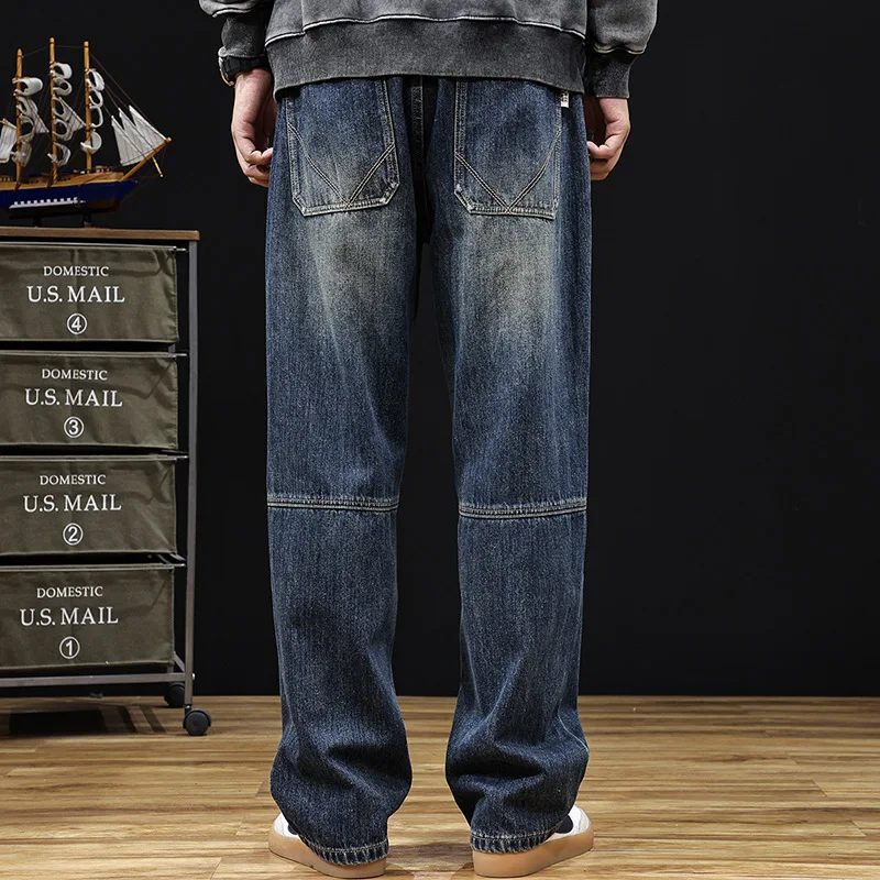 Мужские брюки мужские джинсы спортивные брюки-карго Мужская одежда джинсовые