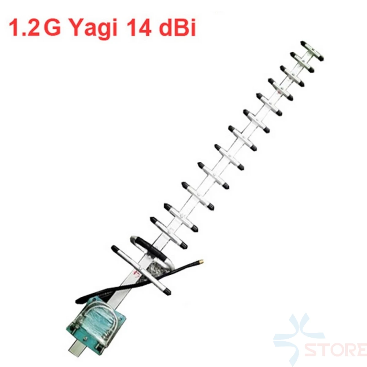 Антенна 14dbi 1 2G Yagi 1180-1220 МГц 2 ГГц антенна беспроводного приемопередатчика yagi 14
