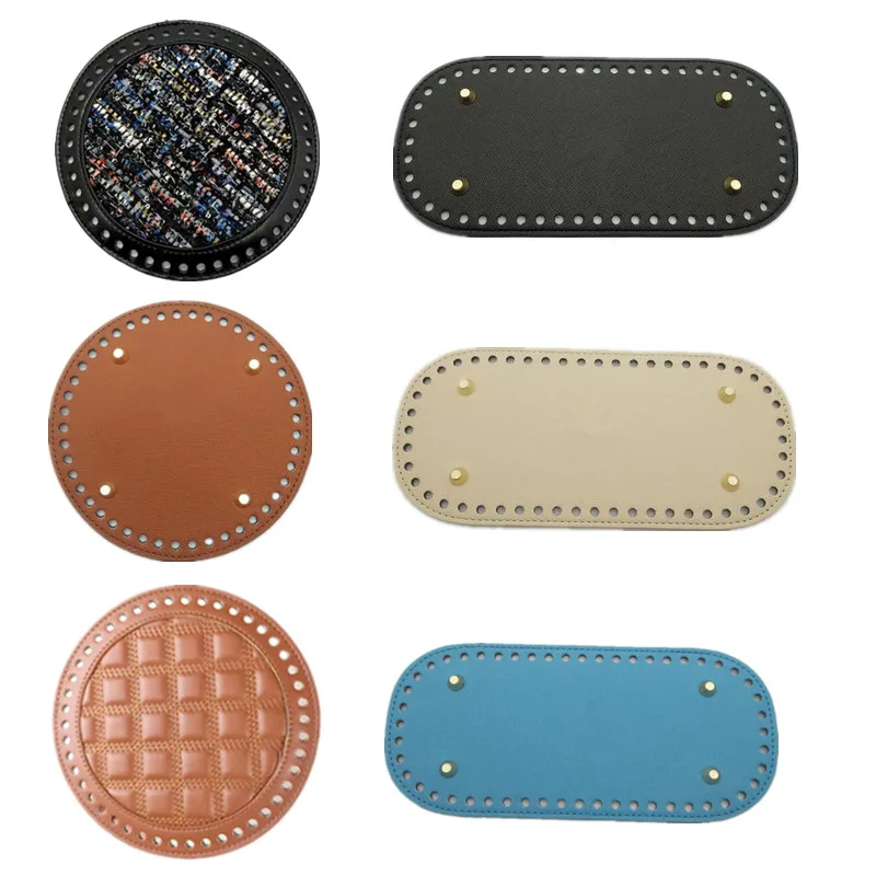 

Женская круглая сумка с заклепками, 6 видов