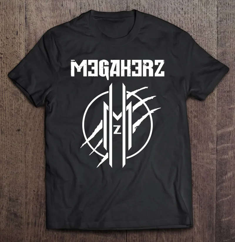 

Мужские футболки с принтом музыкальной группы megaсердец Ndh, мужские футболки большого размера с рисунком из аниме, Мужская одежда, мужская фу...