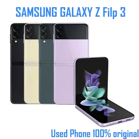 Смартфон Samsung Galaxy Z Flip3 5G, 8/128ГБ, 8/256ГБ, global, Б/у