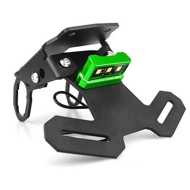 

Motorcycle License Plate Holder Frame With LED Light For KAWASAKI Z900 Z900RS