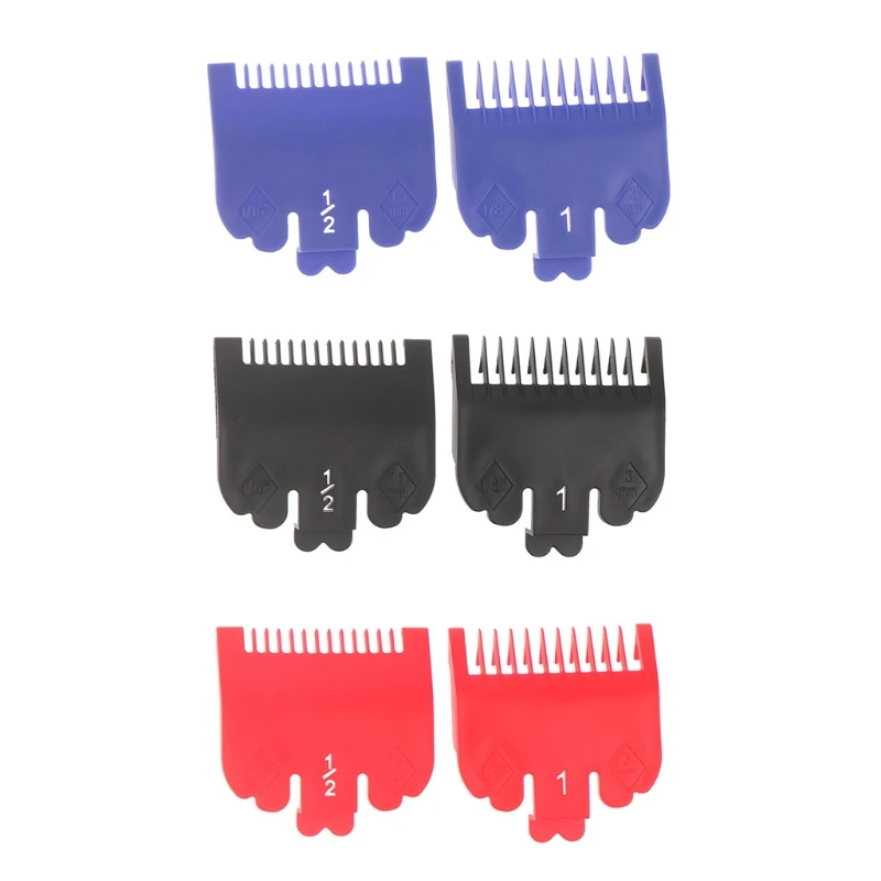 

2pcs 1.5mm 3mm Barber Shop Styling Guide Comb Hair Trimmer Clipper Attach Parts Drop Shipping