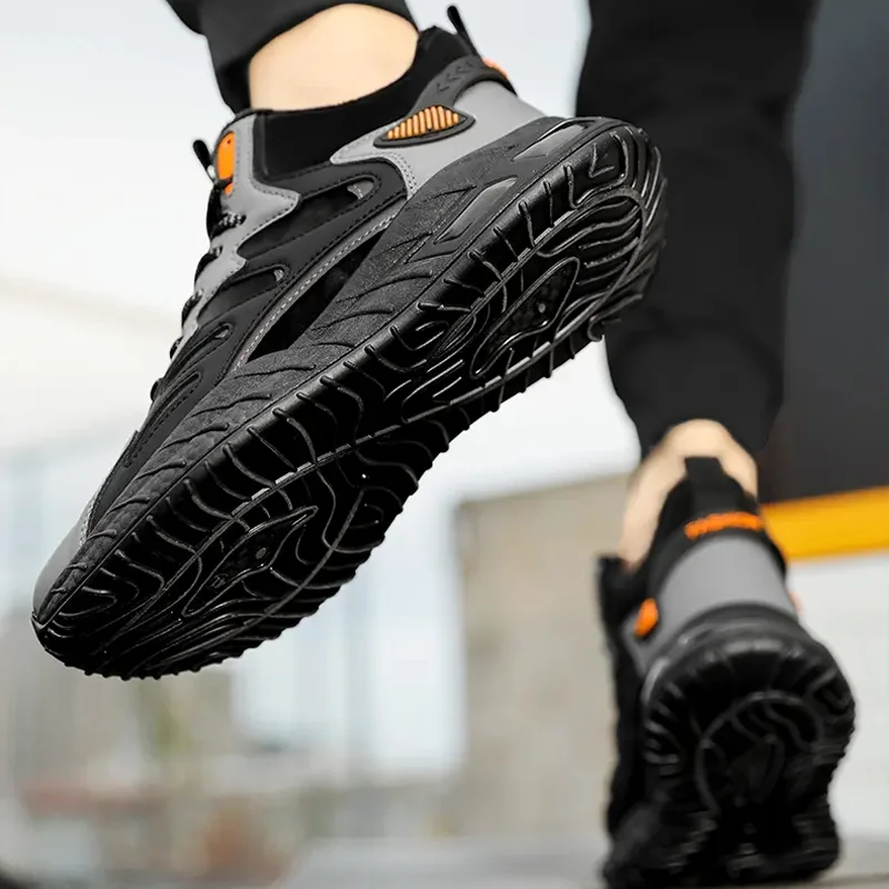 Winter Trendy Running Shoes Plus Velvet Thickened Warm Casual Sneakers Thick Sole Non-slip Comfortable Outdoor Sports Men Shoes