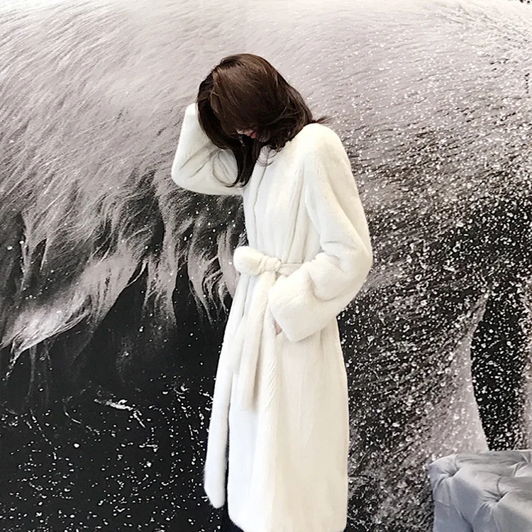 Berserk Coats Woman Winter 2022 Women Jacket Fur Thick Winter Office Lady Other Fur Yes Real Fur Female Fur Coat