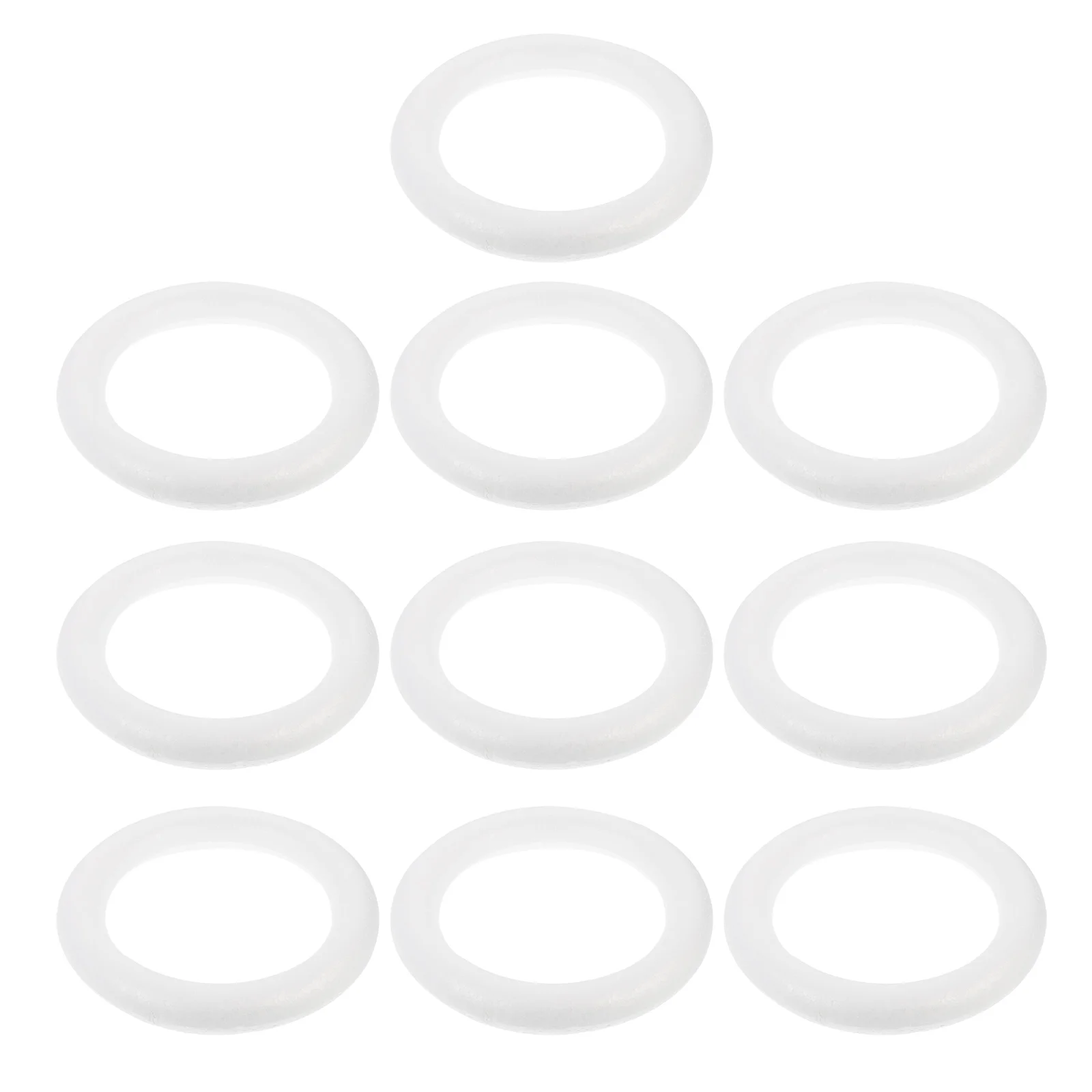 

Wreath Ring Styrofoam Christmas Polystyrene Rings Circle Craft Round Diy Mini Small Crafts Floral Shapesforms White Form