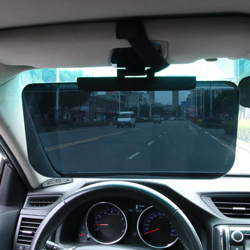 

Car Sun Visor Polarized Sunshade Plate Clear Vision Anti-Dazzle Anti-UV Adjustable Sun Visor Blocker Car Accessories