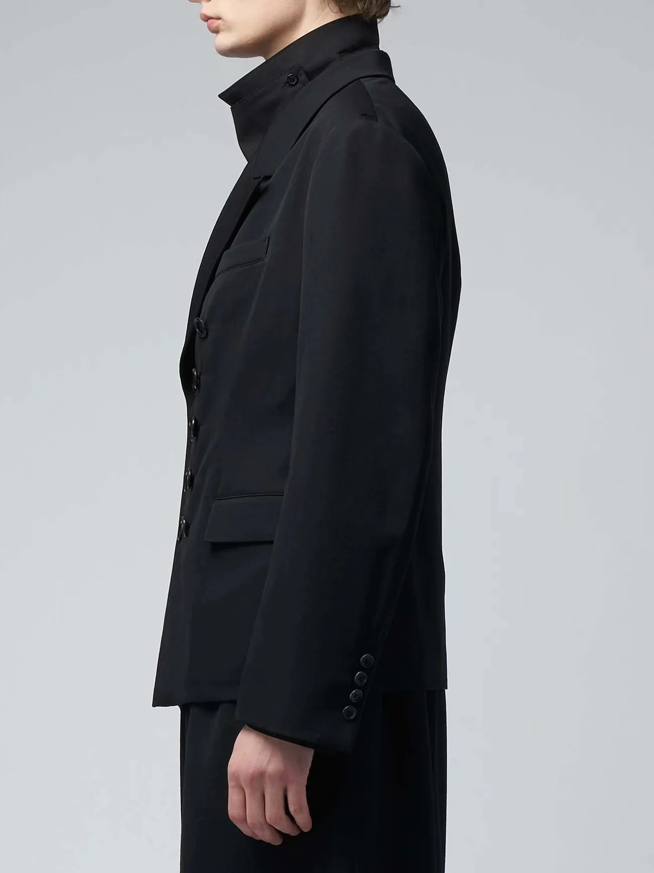 Рисунок 3 - Yohji черные рубашки костюм Ямамото