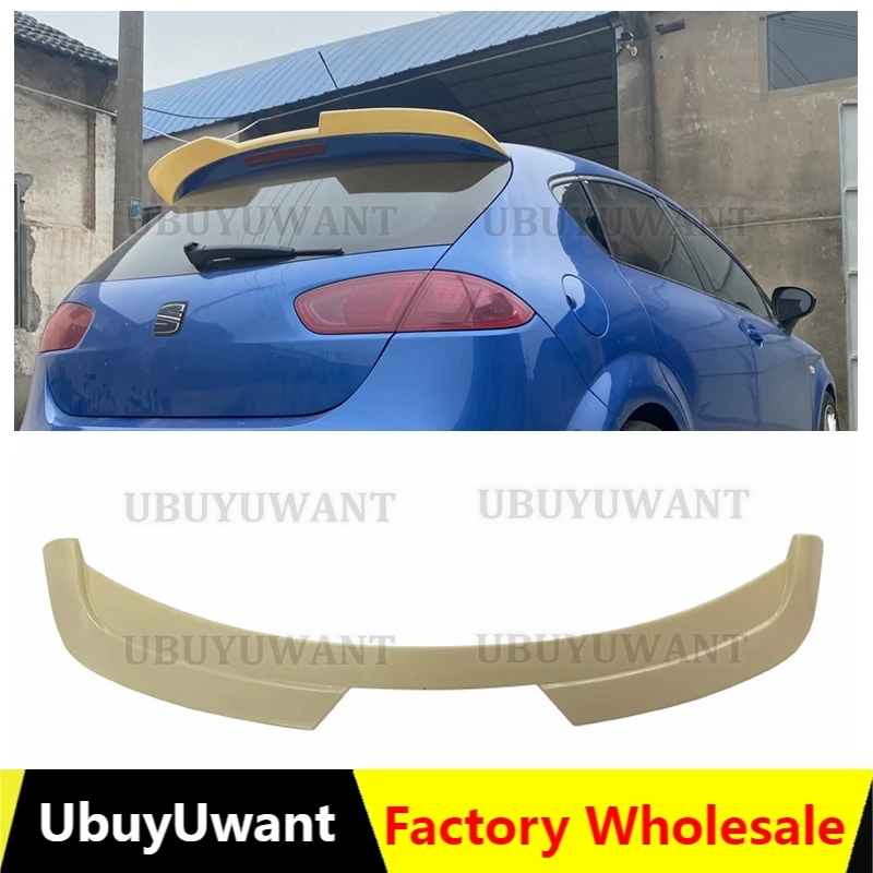 

Rear Roof Lip Spoiler For V olkswagen Seat Leon MK2 Hatchback ABS Glossy Black Spoiler 2008 2009 - 2012 Car Tail Wing Decoration