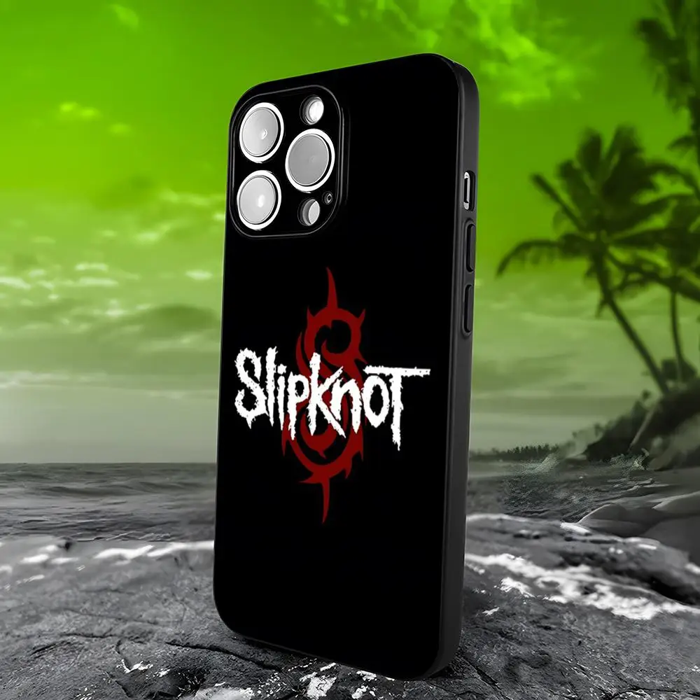 Чехол для телефона Band S-Slipknot IPhone 15 16 13 Pro Max 14 12 11 Xr X 8 7 6 Plus задняя крышка