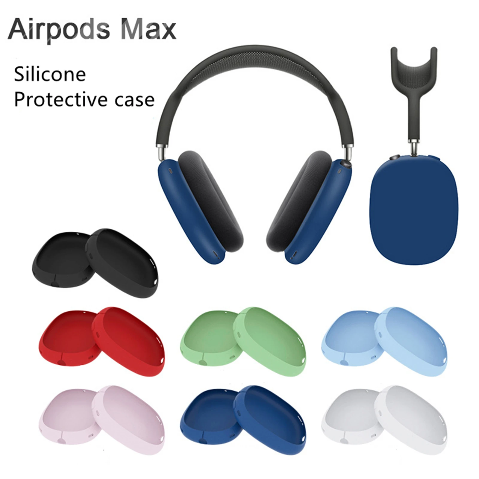 Защитный чехол для новых AirPods Apple мягкий и износостойкий силиконовый |